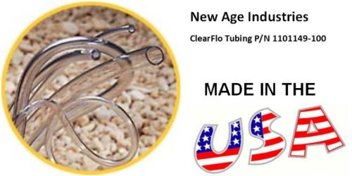 1101149-100 - new age industries clearflo tubing 1/4&#034; id x 3/8&#034; od - 100ft for sale