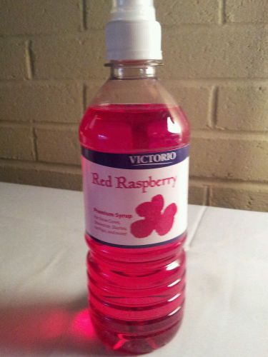 red raspberry premium syrup vkp1089