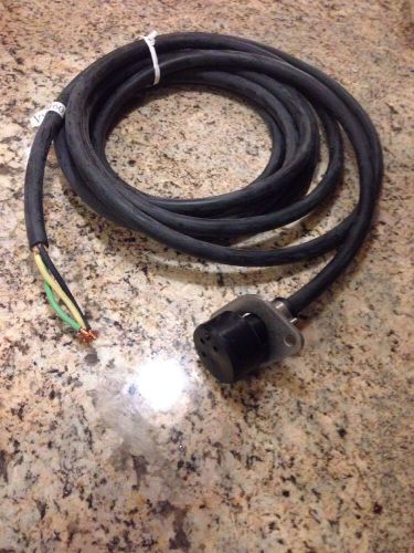 BARNES PUMP Power Cable Assembly, 20 Ft. 6m