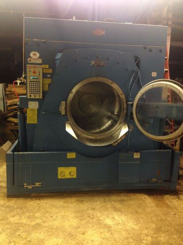 Milnor commercial washer open pocket industrial 300lb 2 available 2 way tilt for sale