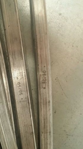 5 bars  5 pounds lead/tin 50/50 solder bar for sale