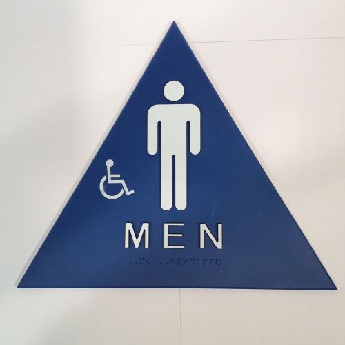 DON-JO MFG INC. Men&#039;s Restroom Sign