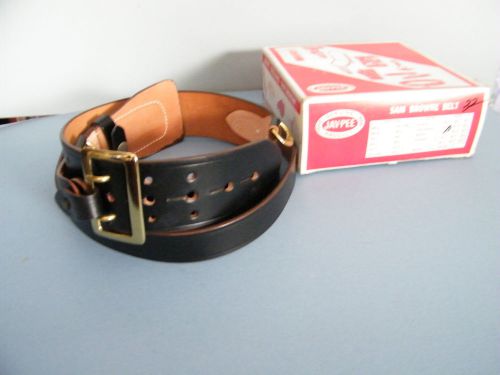 JAY-PEE SAM BROWNE SIZE 32 POLICE DUTY BELT  NEW IN BOX FREE SHIPPING!