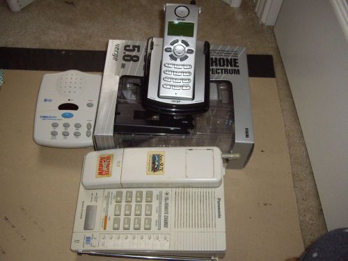 Panasonic  KX-T3910H White Telephone and Vergie V58CID and Answering Machine