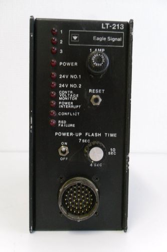 G&amp;W EAGLE SIGNAL LT-213 TRAFFIC LIGHT CONFLICT MONITOR