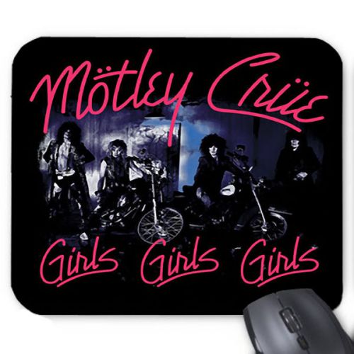 Motley Crue Girls Girls Girls Logo Mousepad Mouse Mat Cute Gift