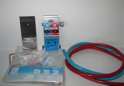 New Click &amp; Clean Dispensing System Kit -0222 Kay Ecolab 9221-1982