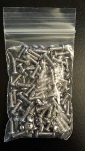 410 Stainless Steel Thread Cutting Phillips Screw Pan Head 4/40 3/8 Type F 100pc