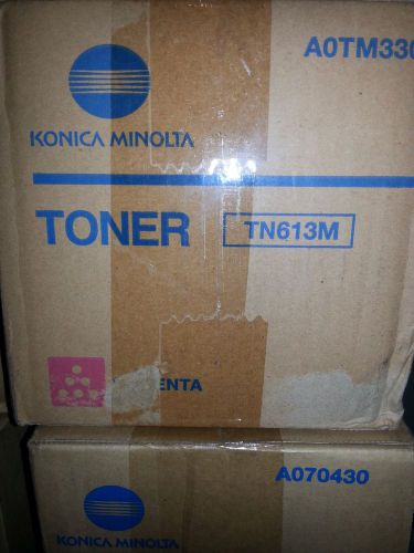 Genuine Konica Minolta TN-613M TN613M Magenta Toner NIB