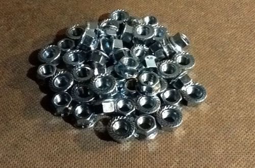 (50) m10x1.25 metric jis serrated hex flange nuts for sale