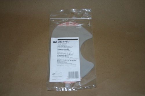 3M 6885 LENS COVERS FOR RESPIRATOR 6700 6800 6900 25 EA/PACK