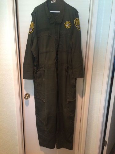 Topps Jumpsuit /w Cdcr Patches And Star