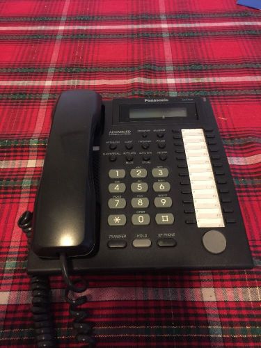 Panasonic KX-T7730-B Office/Business Phone Handset, Used, Working