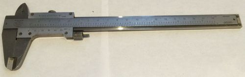 Helios Hardened Stainless Steel CALIPER Vernier Metric and Inches 7&#034;