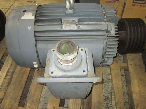Westinghouse AC Motor N1004 100HP 1775RPMs 230/460V 223/111.5A 405T Frame Used