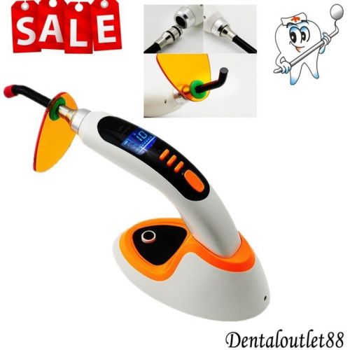 FDA orange LED Dental Curing Light Lamp1400MW Teeth Whitening Accelerato ca