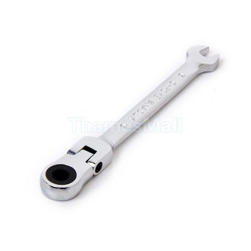 6mm Flexible Head Ratchet Action Wrench Ratcheting Socket Spanner Nut Tool