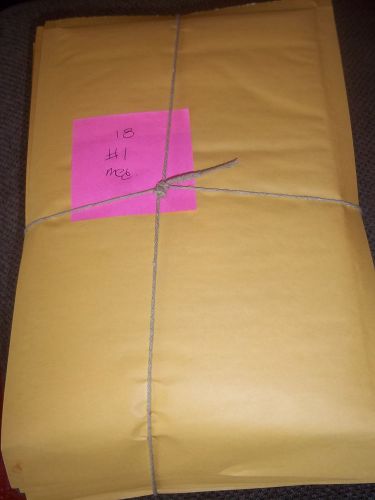 18 PCS Kraft Bubble Mailer Shipping Padded Envelope Bag #1 7.5x12