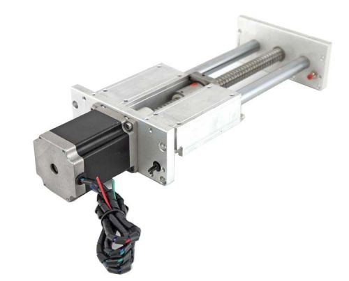 Industrial stepper motor 215mm ballscrew linear motorized slide table assembly for sale