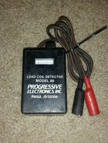 LOAD COIL DETECTOR MODEL 88   PROGRESSIVE ELECTRONICS  B0002
