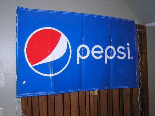PEPSI BANNER about 3&#039;x5&#039; NEW