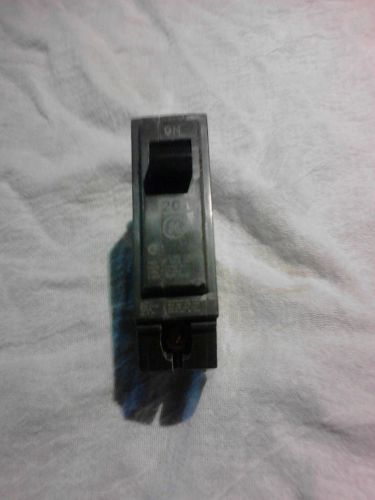 Ge thqb120 20 amp bolt on breaker for sale