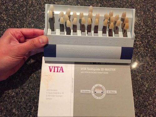 Dental VITA Toothguide 3D-Master with VITA bleached tooth shade guide