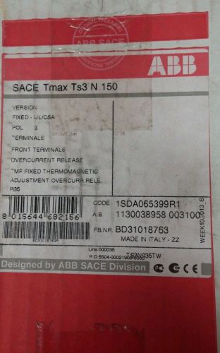 SACE Tmax Ts3 N 150 breaker