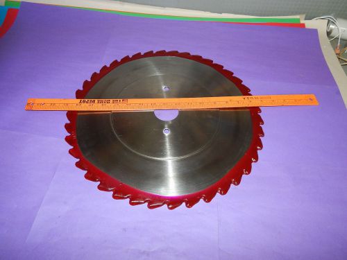 Carbide tipped 16&#034; inch saw blade 40 tooth 2&#034; inch bore