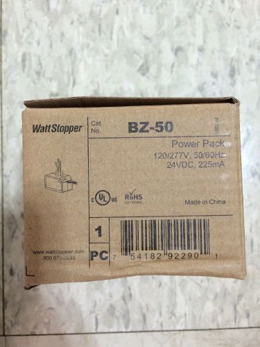 Watt stopper bz-50 power pack, 120/230/277v, 50/60hz, 24vdc, 225ma for sale