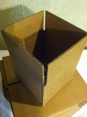 (25 Pack) 6 x 6 x 5 Small Packing Shipping Moving Box Carton Stock Box