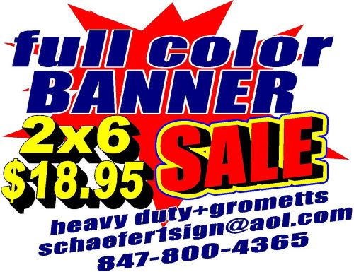 Full Color Sign Banners