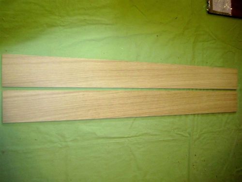 2 @ 1/8&#034; thin White Oak craft wood scroll laser art board (#LR53)