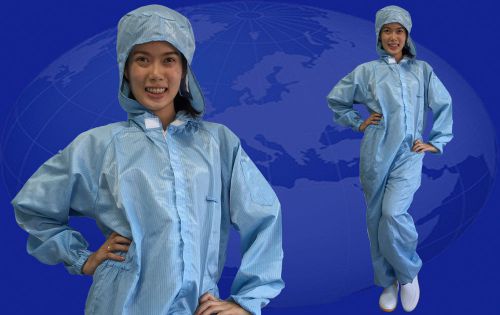 Anti static suit Coverall for Clean room, Food and Electronic Industrial