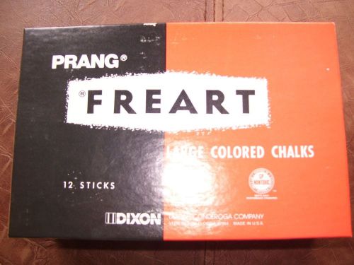 Dixon Ticonderoga DIX15360 Prang Freart Artist Chalk 12 Color Box