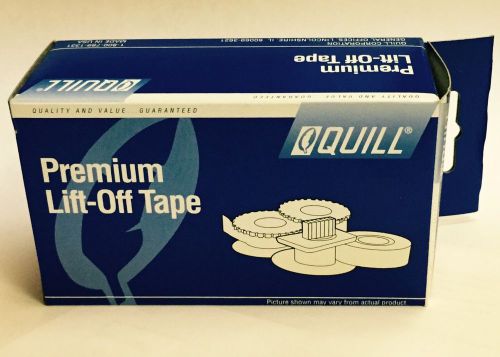 6 Quill Premium Lift-Off Tapes - No. 7-11281 Adler/Brother/Canon Machines - NIB