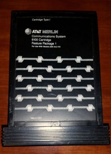 AT&amp;T MERLIN 6100 Cartridge Feature Package 1