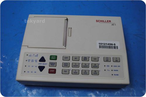 SCHILLER CARDIOVIT AT-1 ELECTROCARDIOGRAPH (EKG / ECG / E.K.G. / E.C.G.) @ 1214