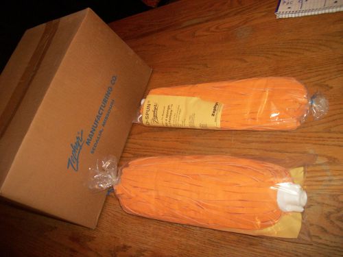 NEW CASE OF 12 ZEPHYR CHAM-O-SPUN MOP HEAD 16&#034; SCREW ON BOAT MARINE COMMERCIAL