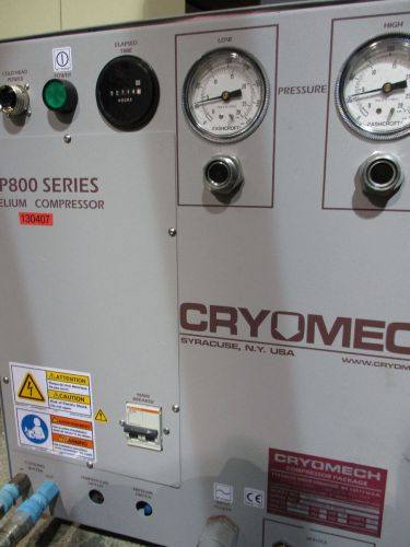 Cryomech CP800 Helium Compressor - Used - Untested - For Sale
