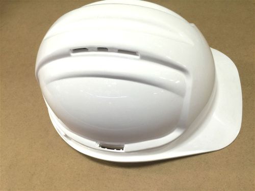 White Lightweight Safety Hard Hat - Work Wear Builders Helmet- Made in Australia