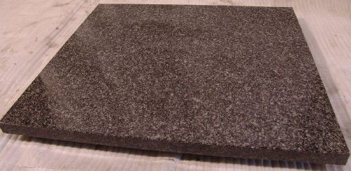 Black granite surface plate, 700mm x 800mm x 40mm with foot pads