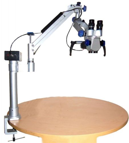 Portable ent microscope with halogen cold light source for sale