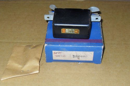 Vintage 6 volt generator cutout relay / voltage regulator ampco dr660c marco for sale