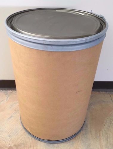 19&#034; dia. x 27&#034; l fiber cardboard barrel drum with locking lid for sale