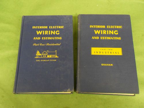 Interior Electric Wiring Residential Graham Hardcover 1956 12 Edition &amp; 1955 1st