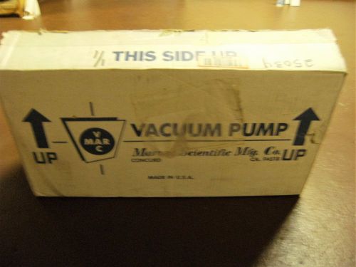 MAR VAC Blue Point ACTR12344C Vacuum Pump 115V, 60Hz, 1 phase power