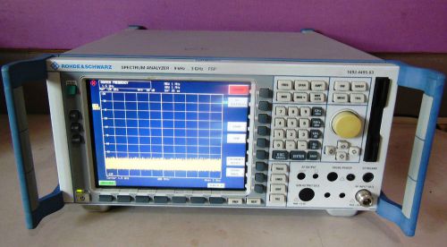 Rohde &amp; Schwarz Spectrum analyzer 9khz....3Ghz FSP