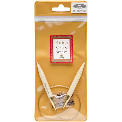&#034;Tulip Knina Knitting Needles 16&#034;&#034;-Size 13/9mm&#034;