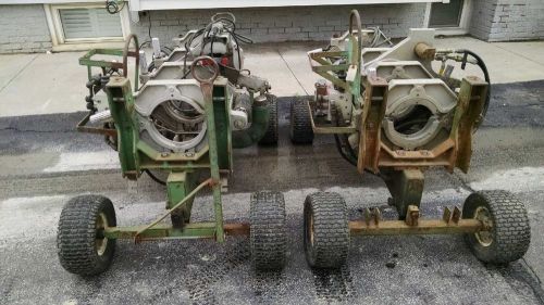 MCELROY 28 ROLLING HYDRAULIC PUMP 2&#034;-8&#034; PIPE FUSION MACHINE with facer,no heater